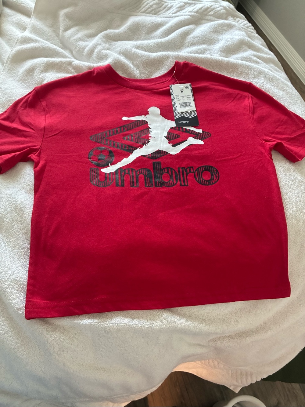 Umbro Red Kids Soccer Graphic Tee